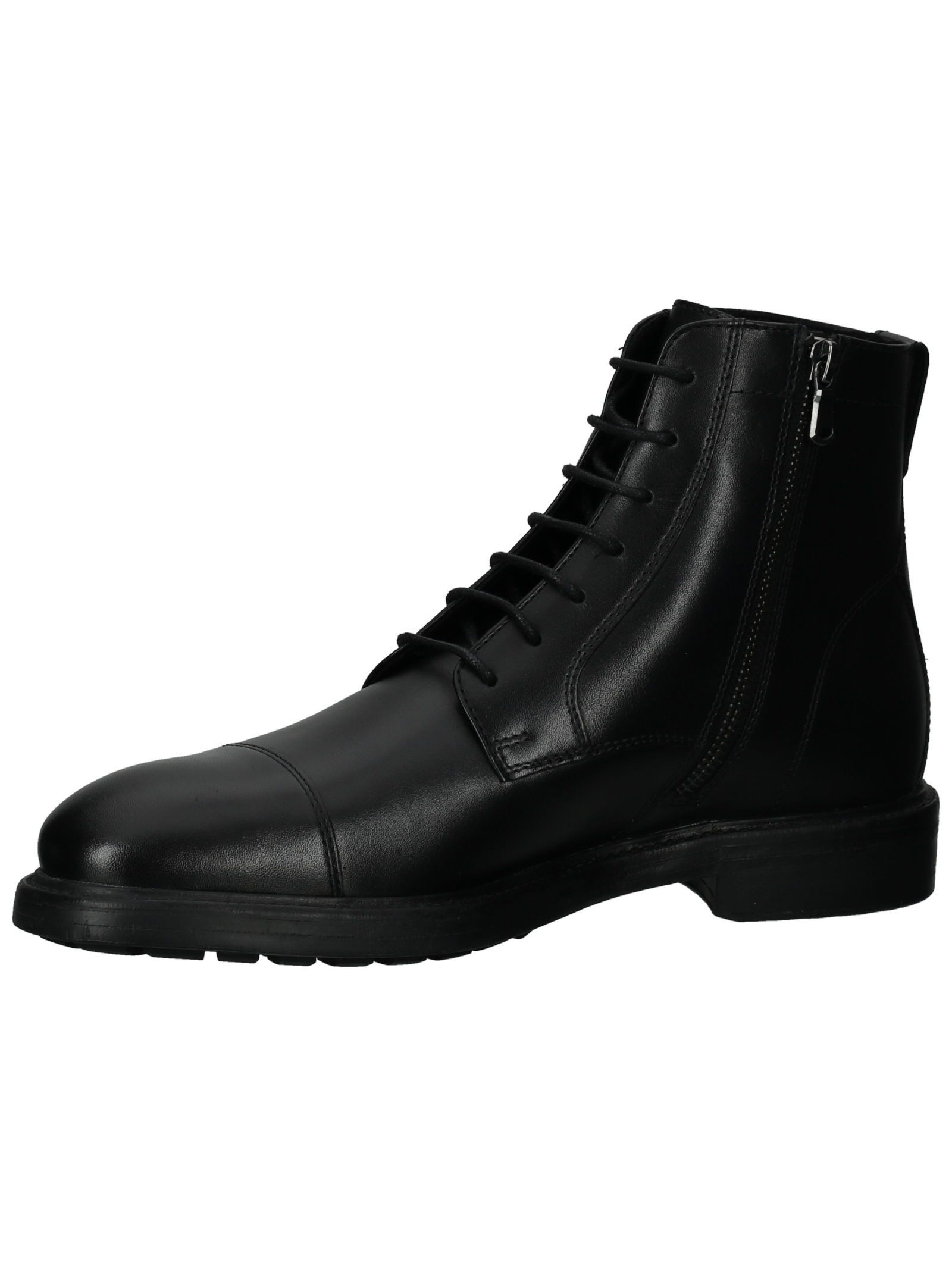 Geox Geox Stiefelette Glattleder Schnürstiefelette