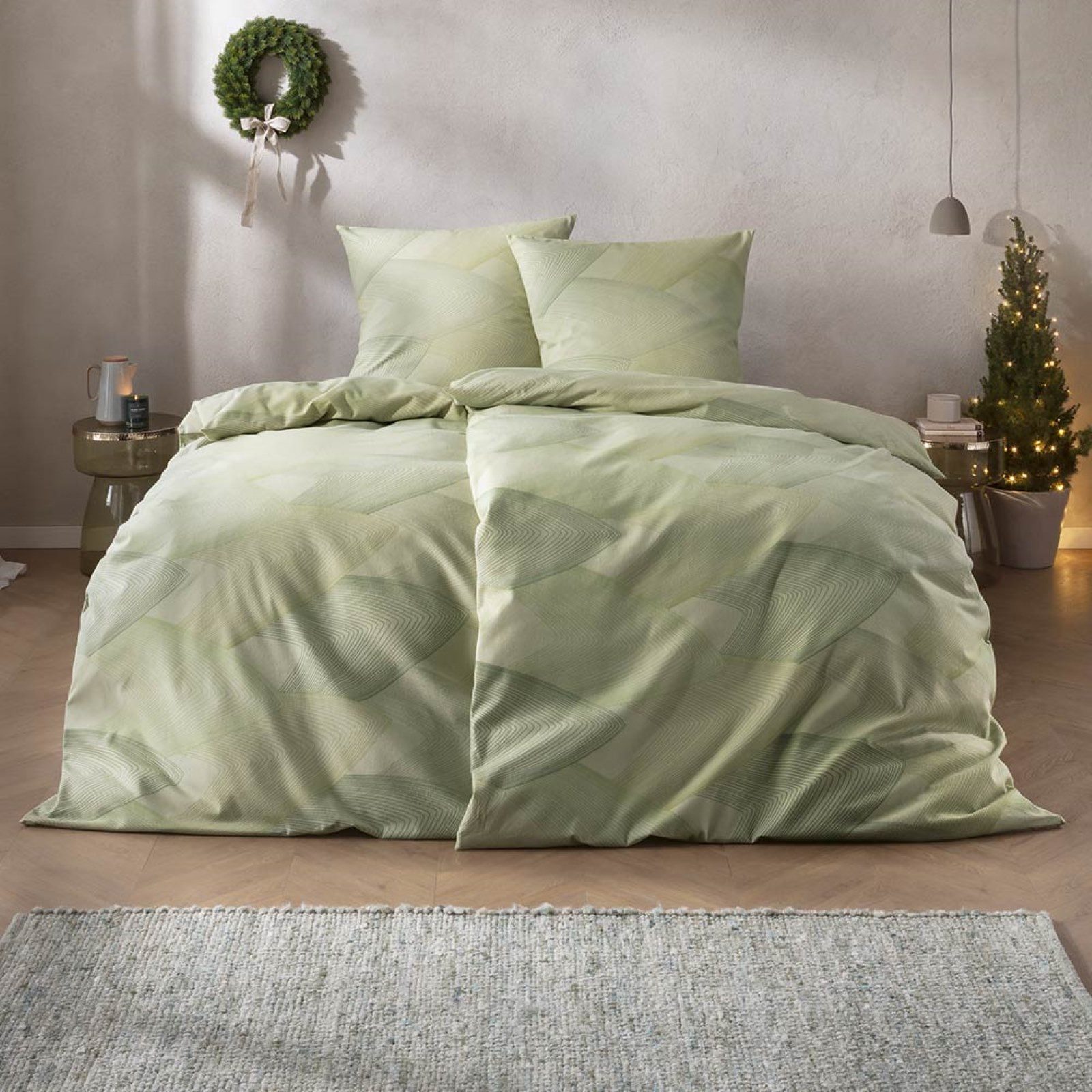 Estella Bettwäsche Estella Samt + Seide Flanell Bettwäsche 135x200 Bolzano günstig online kaufen