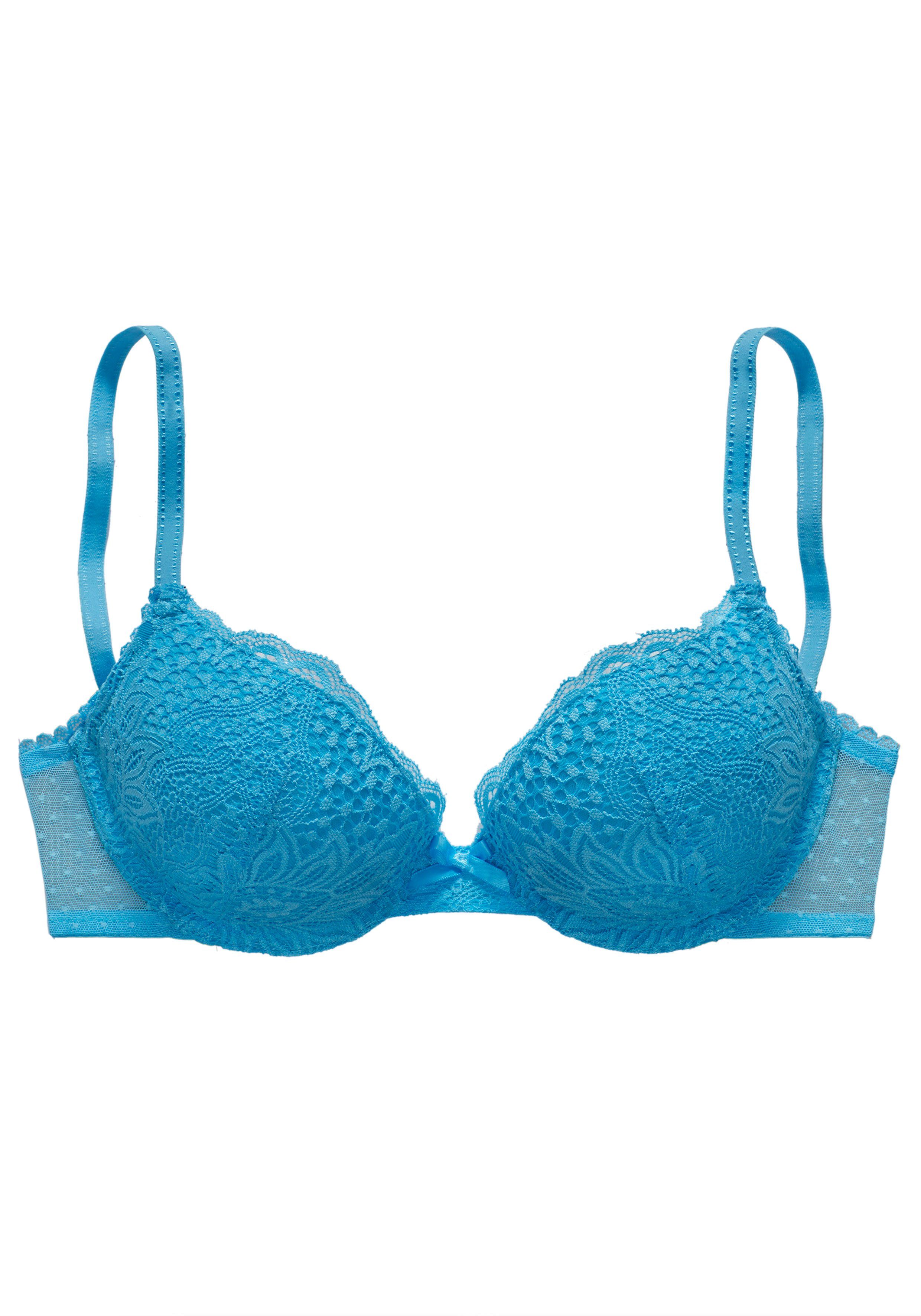 Vivance Push-up-BH rundherum mit floraler Spitze, Dessous