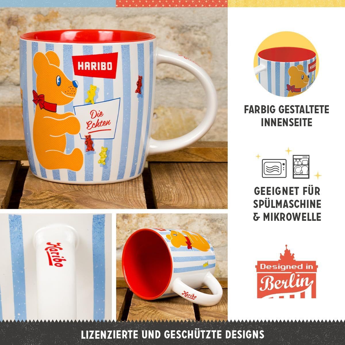 Nostalgic-Art Tasse Kaffeetasse - HARIBO – Die Echten