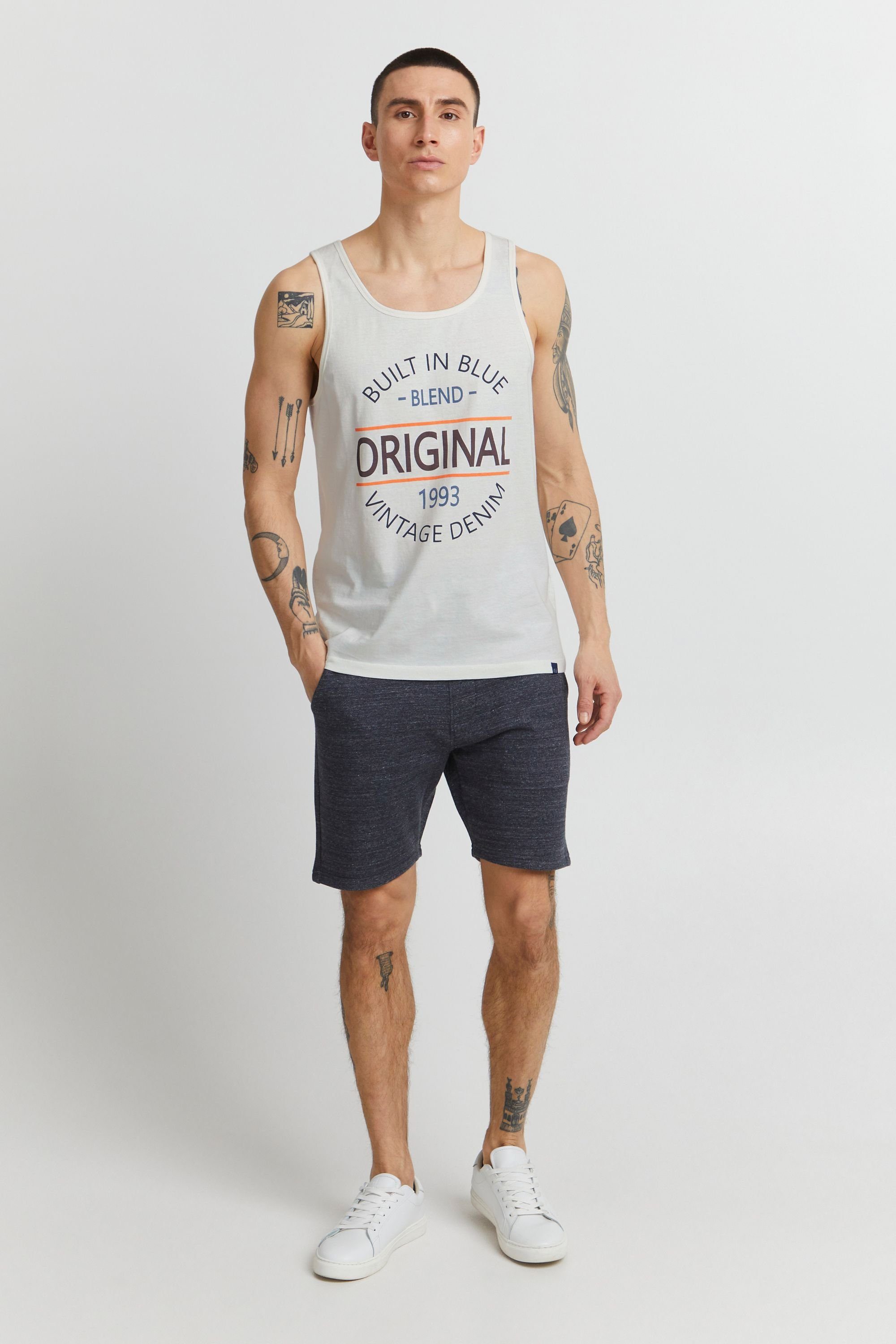 Blend Tanktop BHAlvarez Lässiges Tanktop mit Rundhalssauschnitt