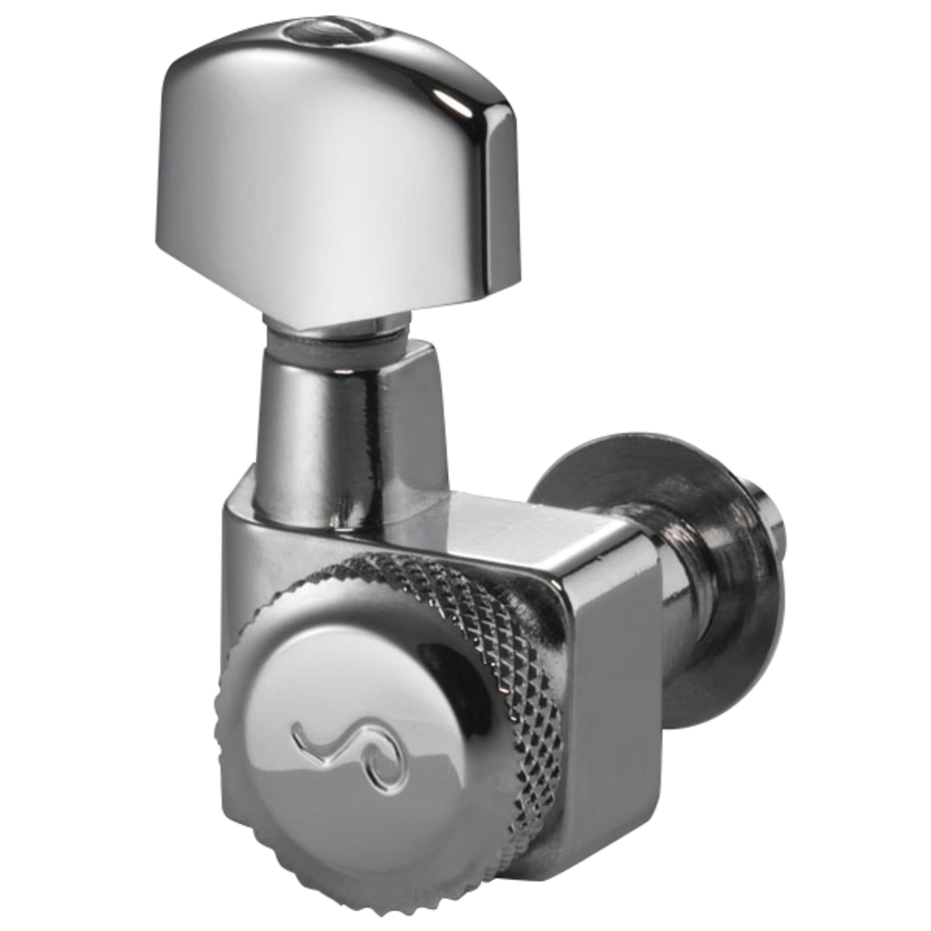Schaller Gitarrenmechanik-Set, (Original F-Series Locking 6L Chrome, ersatzteile für Gitarren, Mechaniken), Original F-Series Locking 6L Chrome - Gitarren Mechanik