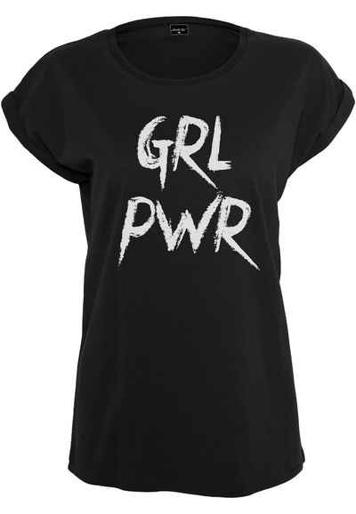 MisterTee T-Shirt MisterTee Damen Ladies GRL PWR Tee (1-tlg)