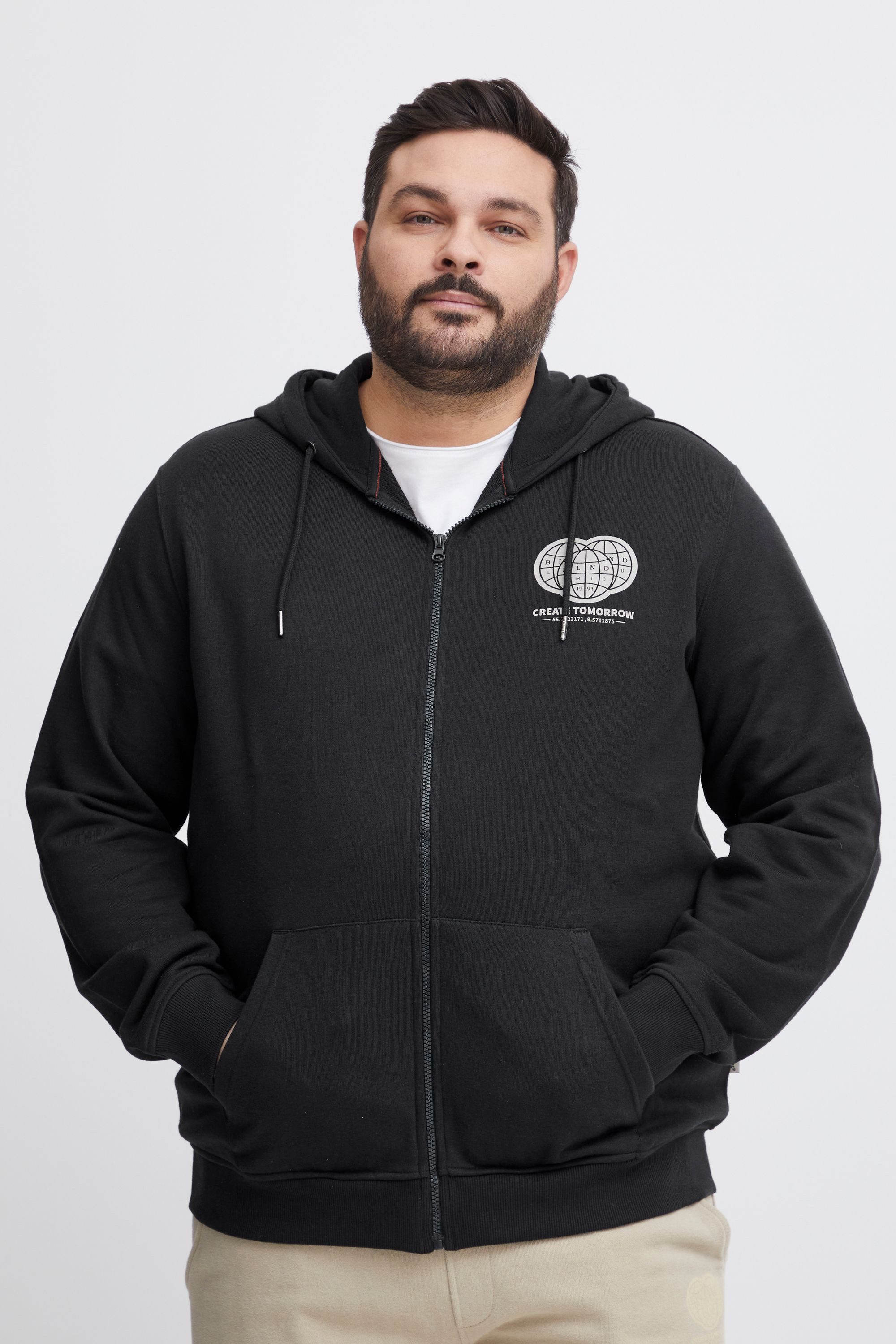 Blend Kapuzensweatjacke BLEND BHBSweatshirt günstig online kaufen