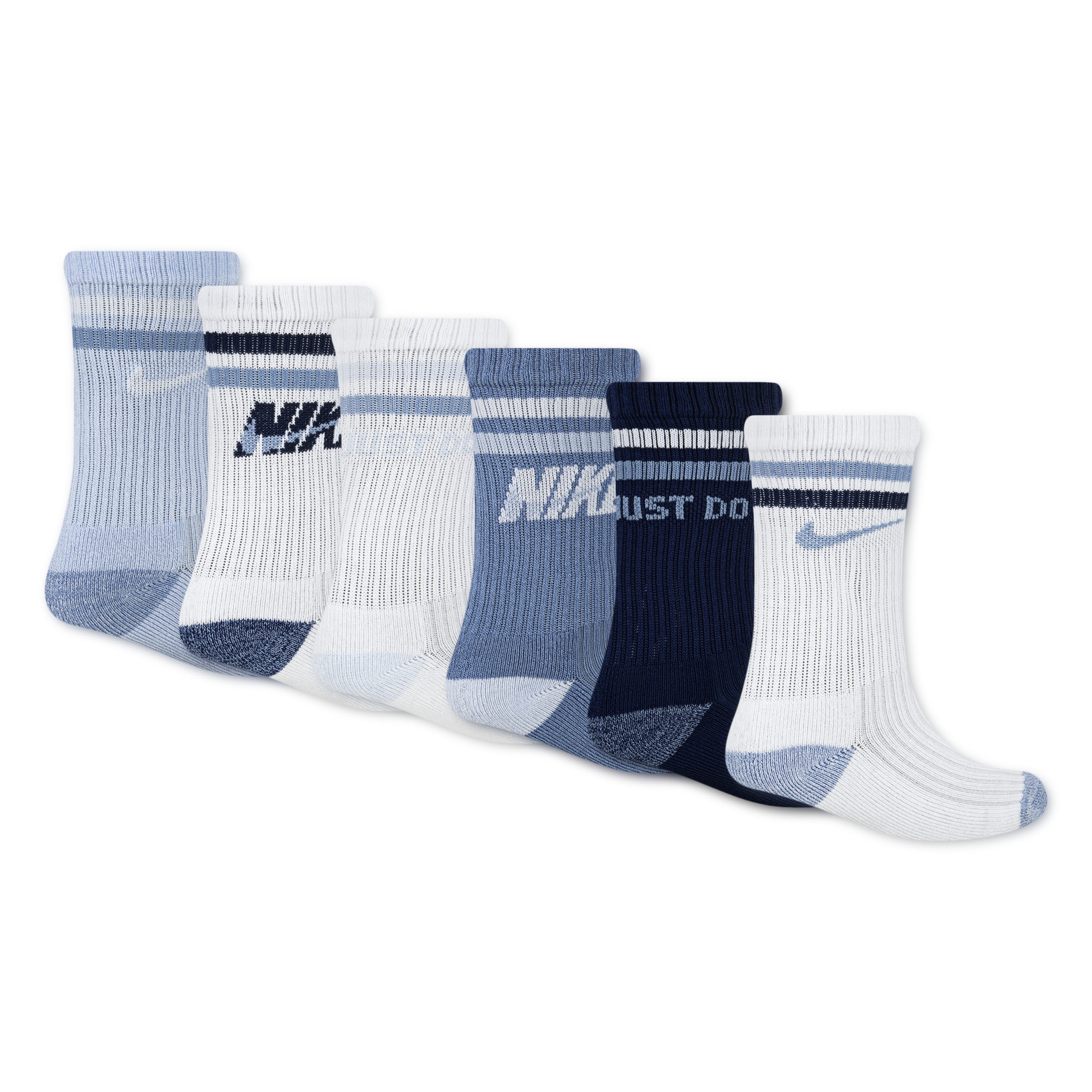 Nike Sportswear Socken NHN 6PK SUPER SOFT MARL MICRO (6-Paar) im 6er-Pack, weiches, elastisches Material, mit Viskose-Anteil