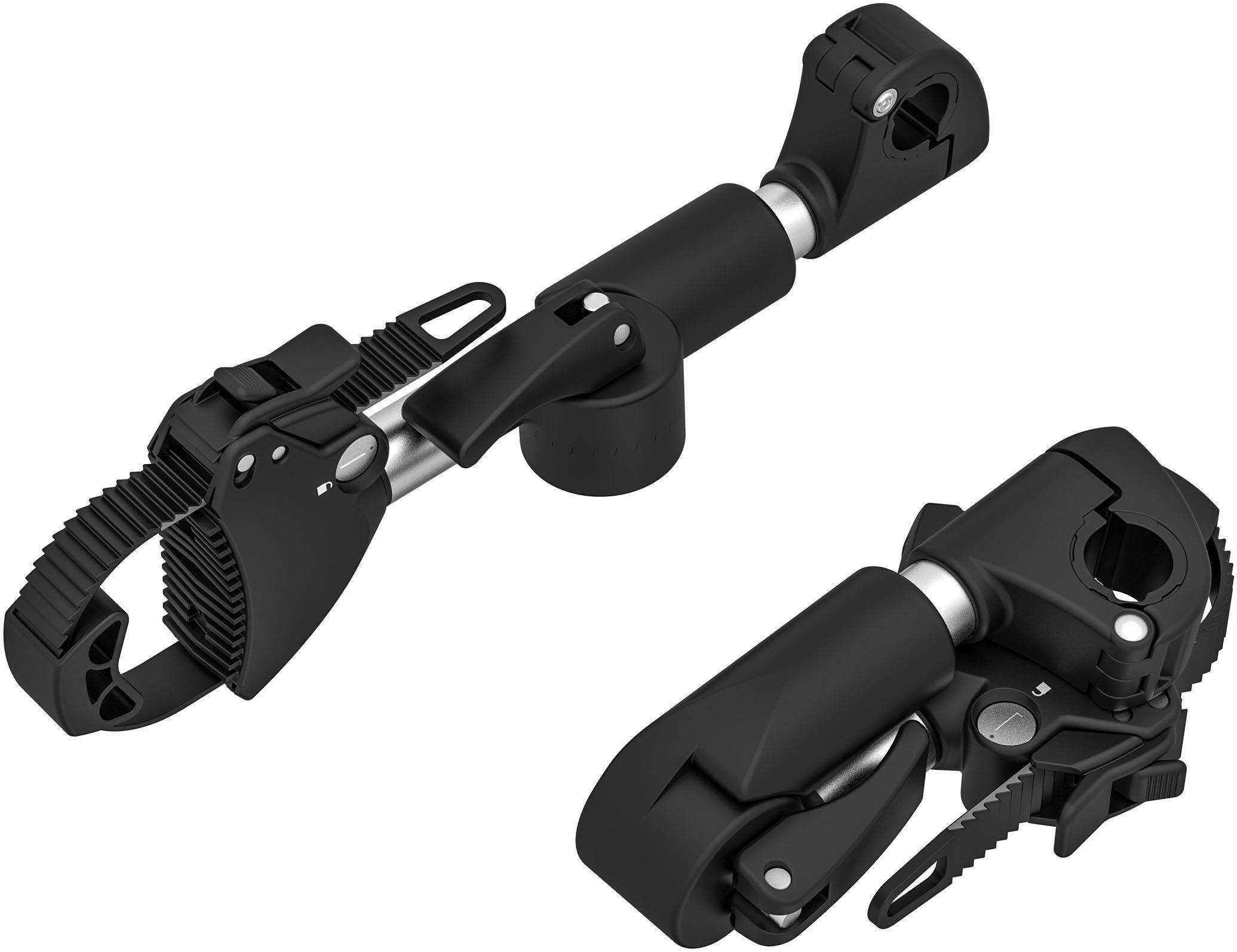 EUFAB Fahrradträger-Rahmenhalter Verstellbarer Strap-Rahmenhalter 27cm, (Packung)