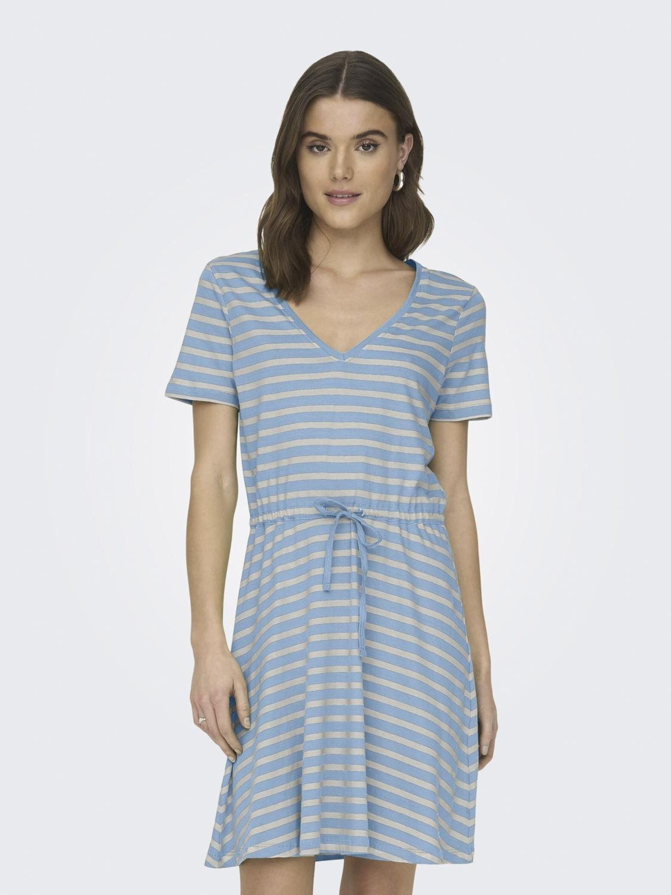 ONLY Jerseykleid MAY (1-tlg) Drapiert/gerafft günstig online kaufen