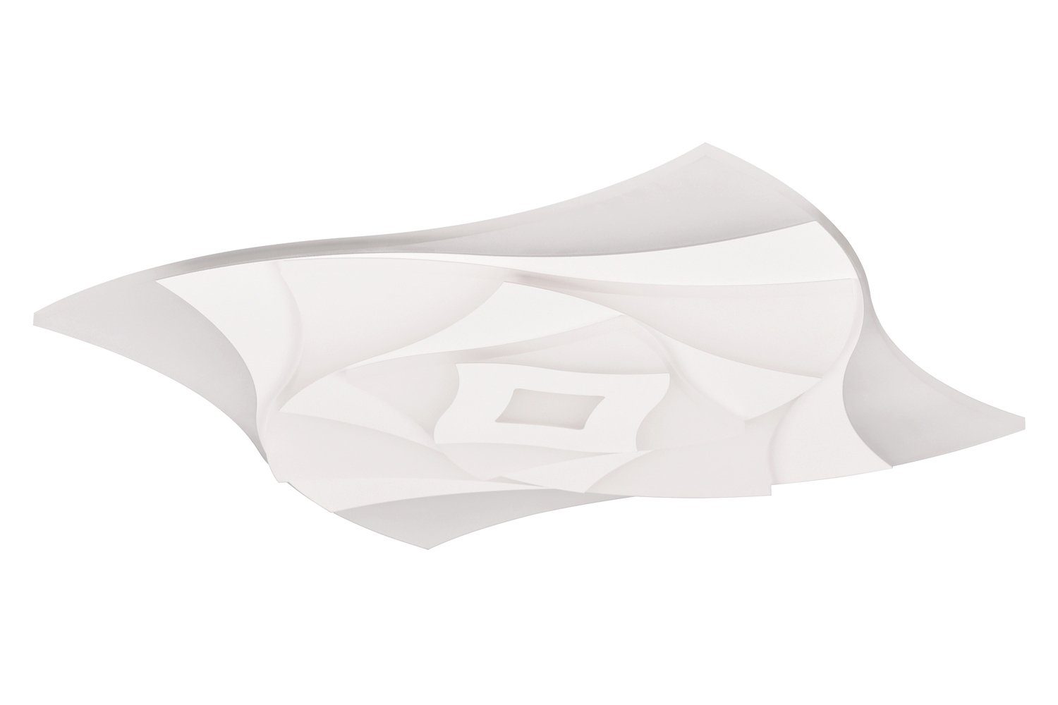 TRIO Leuchten LED Deckenleuchte AKITA, 1-flammig, 50 x 50 cm, Weiß, Acrylsc günstig online kaufen