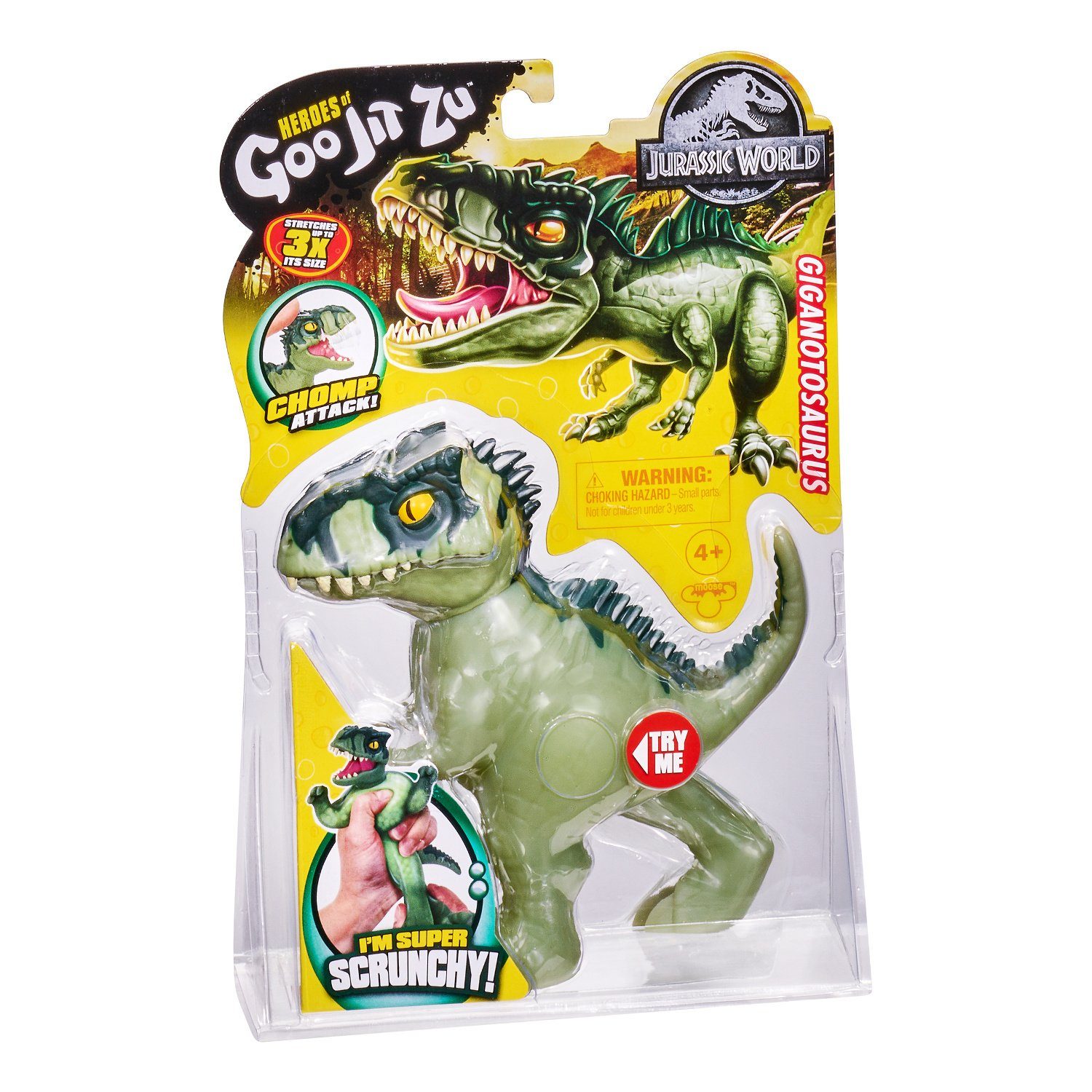 GOJ41306, Zu Dinozaurier Moose World Jurassic Spielfigur Goo Jit Giga