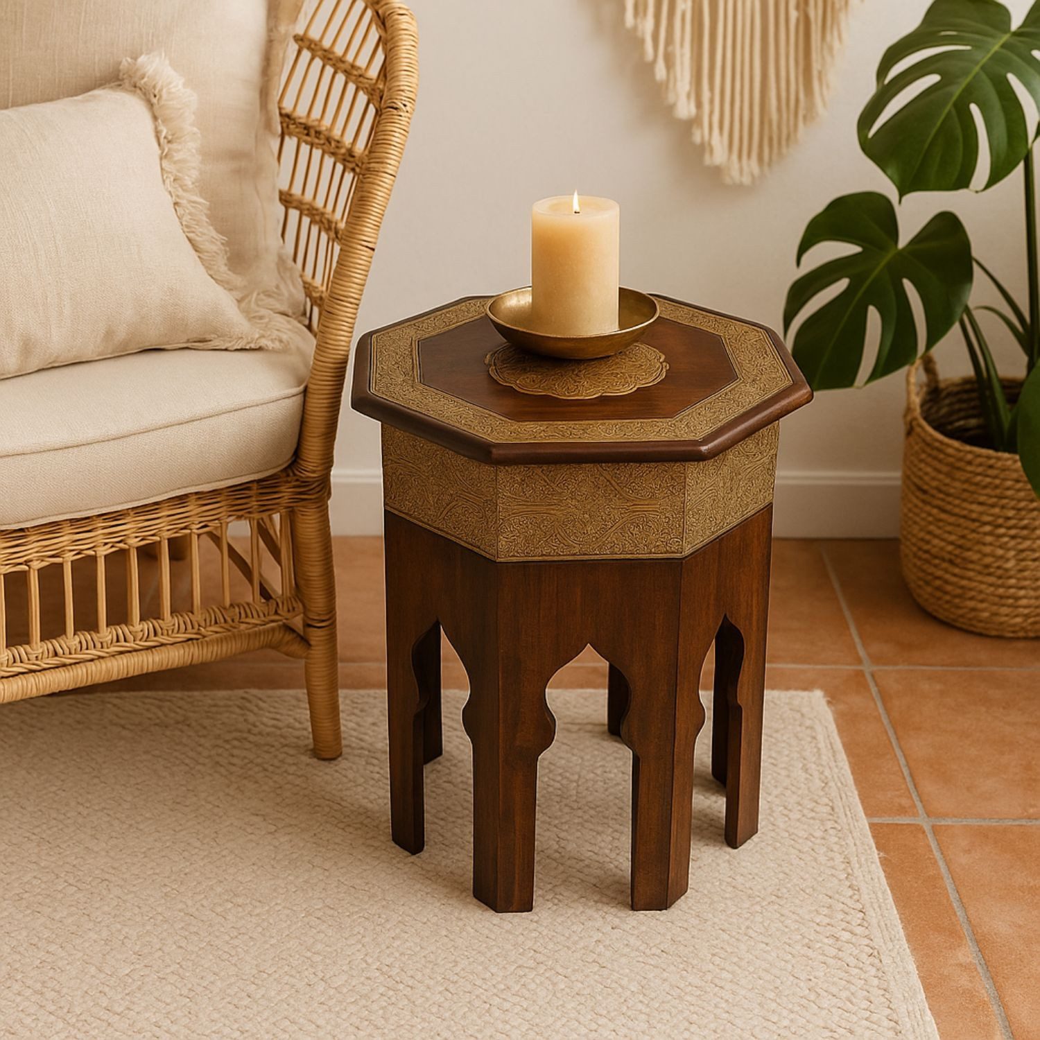 Marrakesch Orient & Mediterran Interior Beistelltisch Marokkanische Deko Be günstig online kaufen