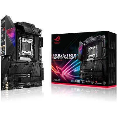 Asus ROG Strix X299-E Gaming II Mainboard, Intel X299 ATX, LGA 2066, für Intel Core X-Series, Wi-Fi 6 AX