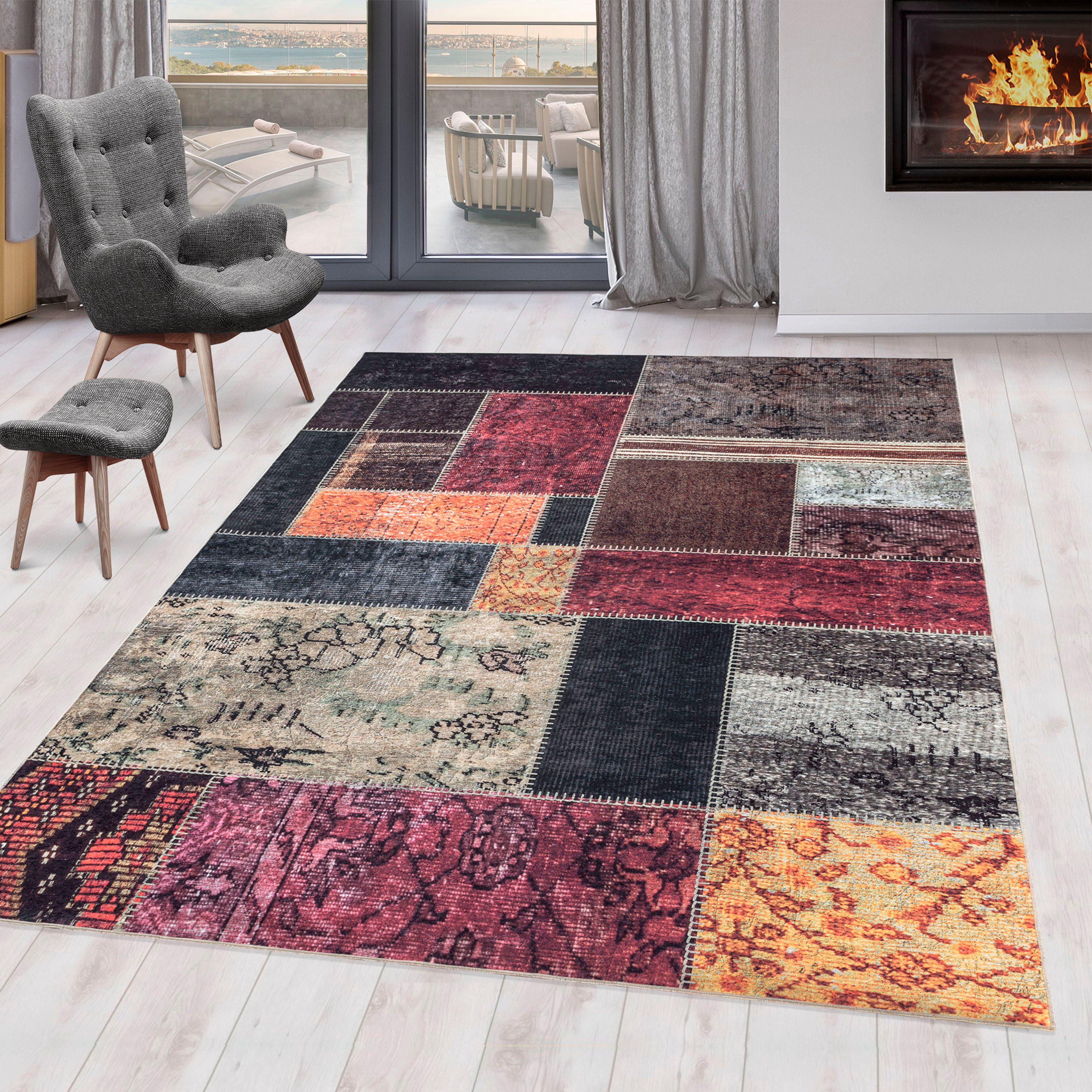 Ayyildiz Teppiche Teppich FIESTA 4302, rechteckig, günstig online kaufen