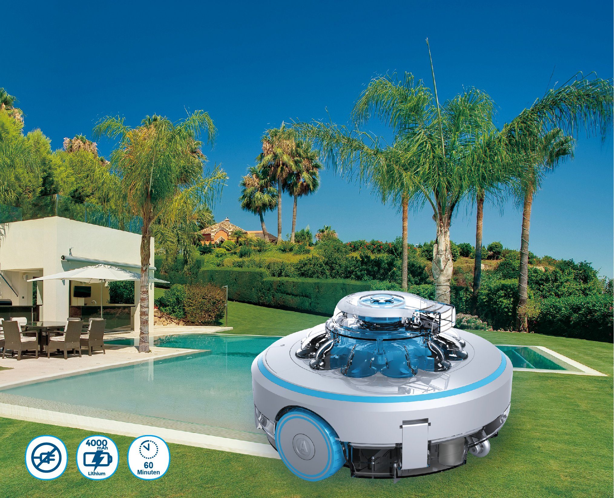 HC Garten & Freizeit Poolroboter Aquajack günstig online kaufen