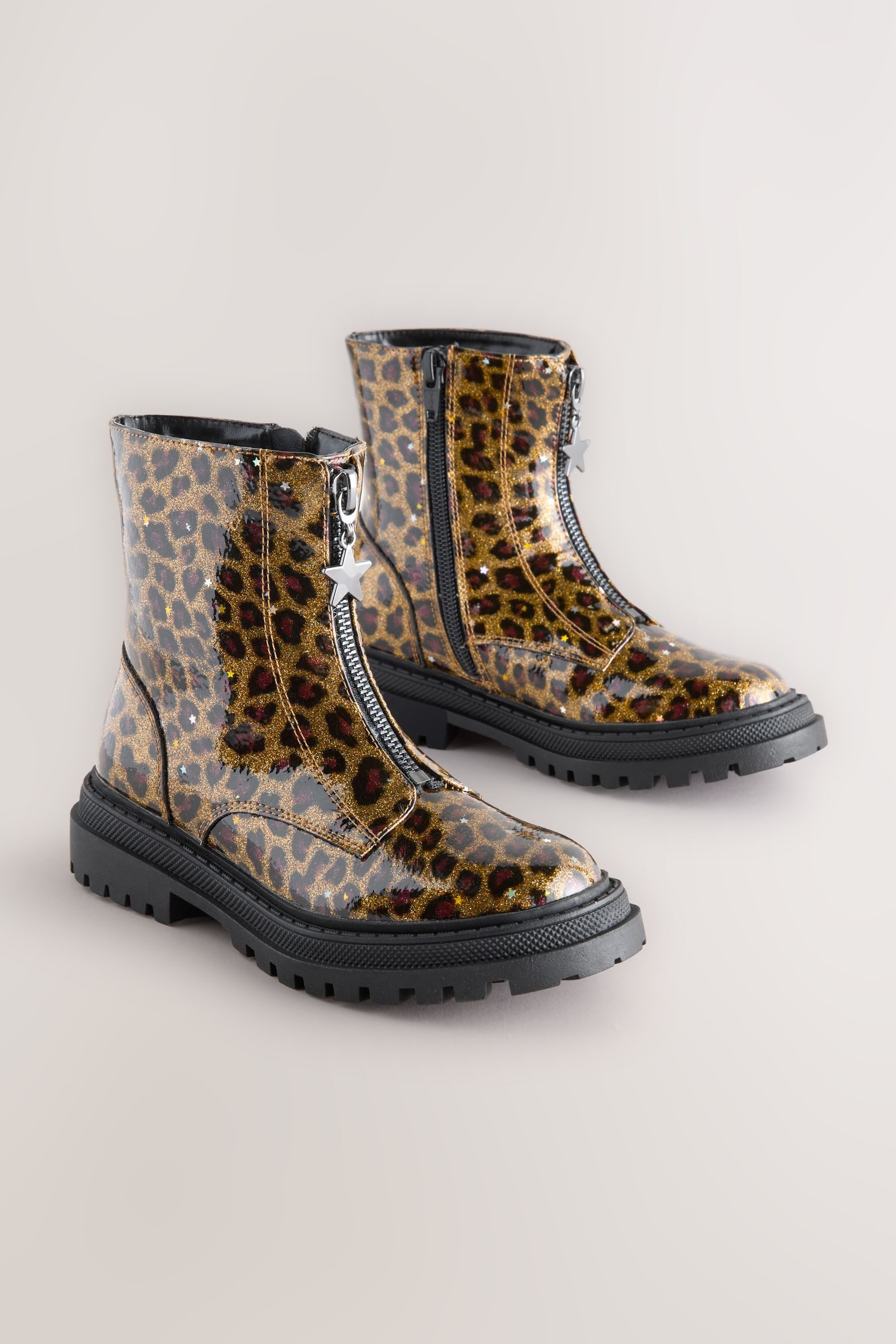 Next Stiefeletten mit Reißverschluss vorne Stiefelette (1-tlg)