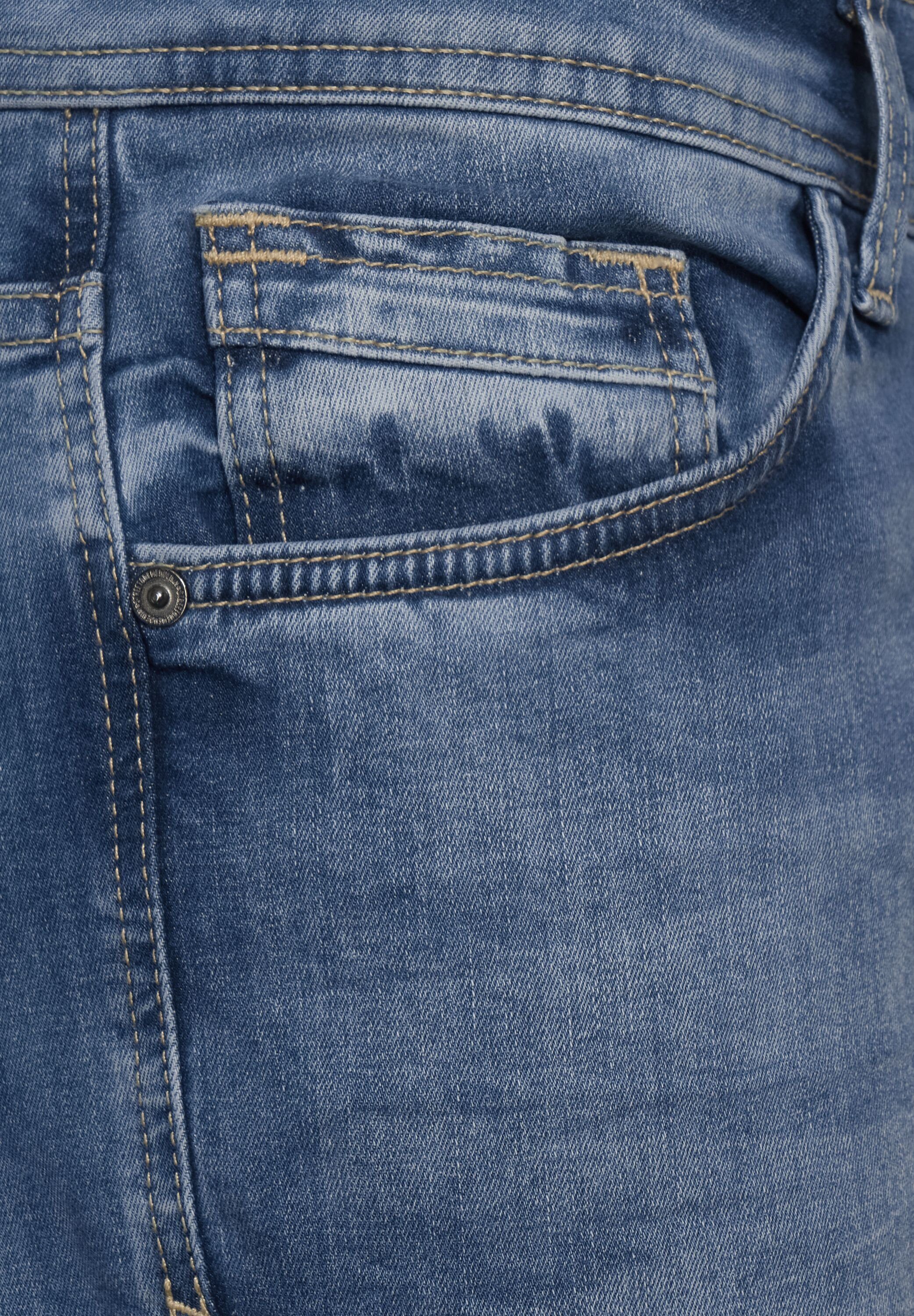 MEN STREET Slim-fit-Jeans 5-Pocket-Style ONE