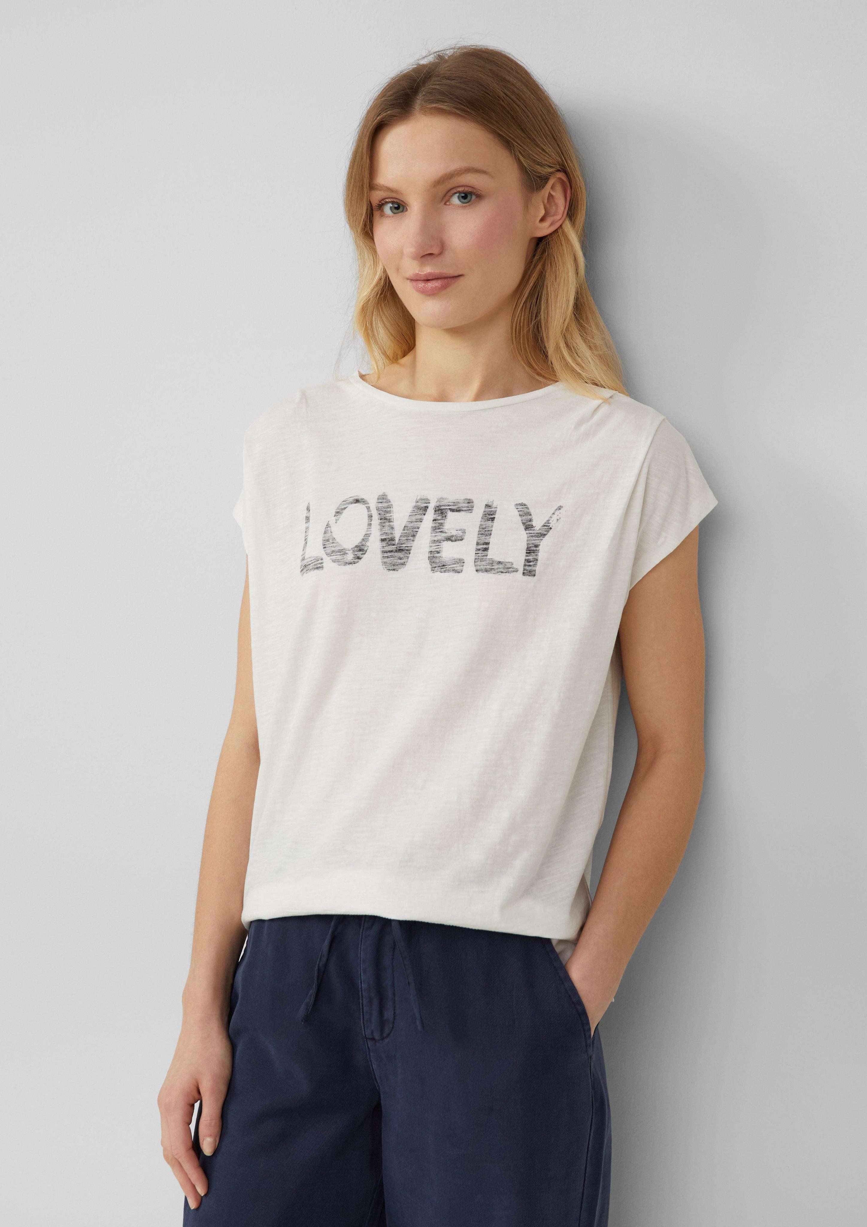 s.Oliver Shirttop Ärmelloses T-Shirt im Relaxed günstig online kaufen