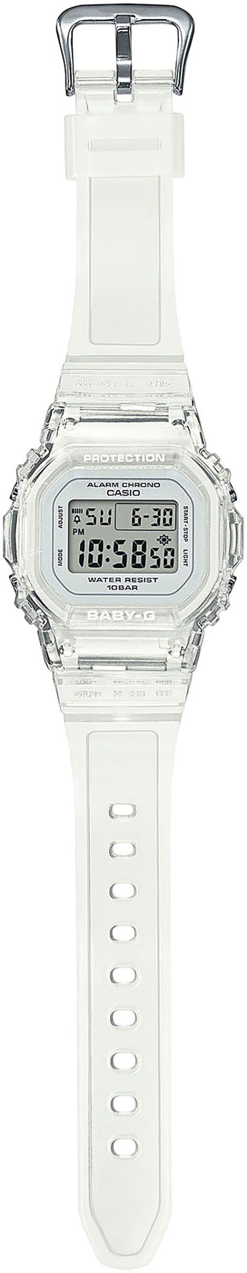 CASIO BABY-G Chronograph BGD-565US-7ER, Quarzuhr, Armbanduhr, Damenuhr, automatischer Kalender, digital, Timer