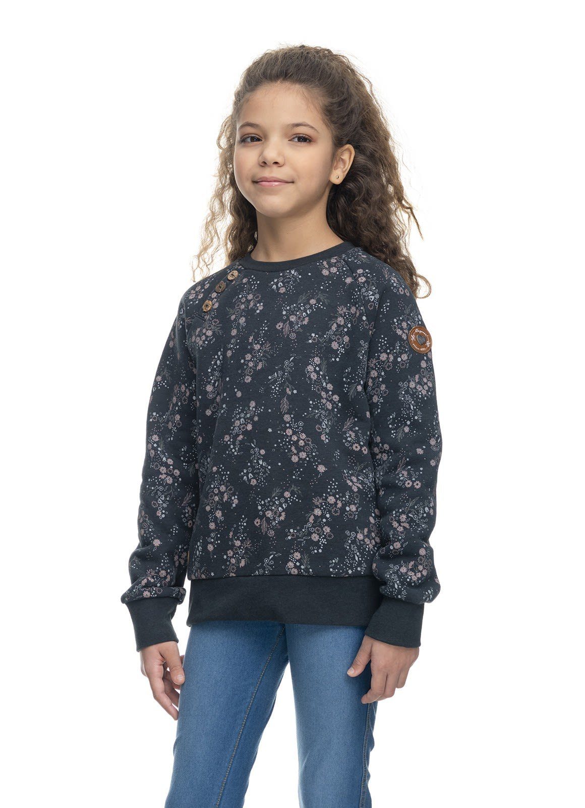 Ragwear Longpullover Ragwear Girls Darinka Flowers Kinder