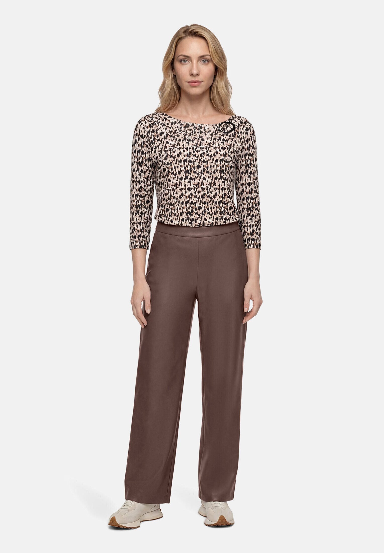 Betty Barclay 3/4-Arm-Shirt Damen mit Schnalle (1-tlg)