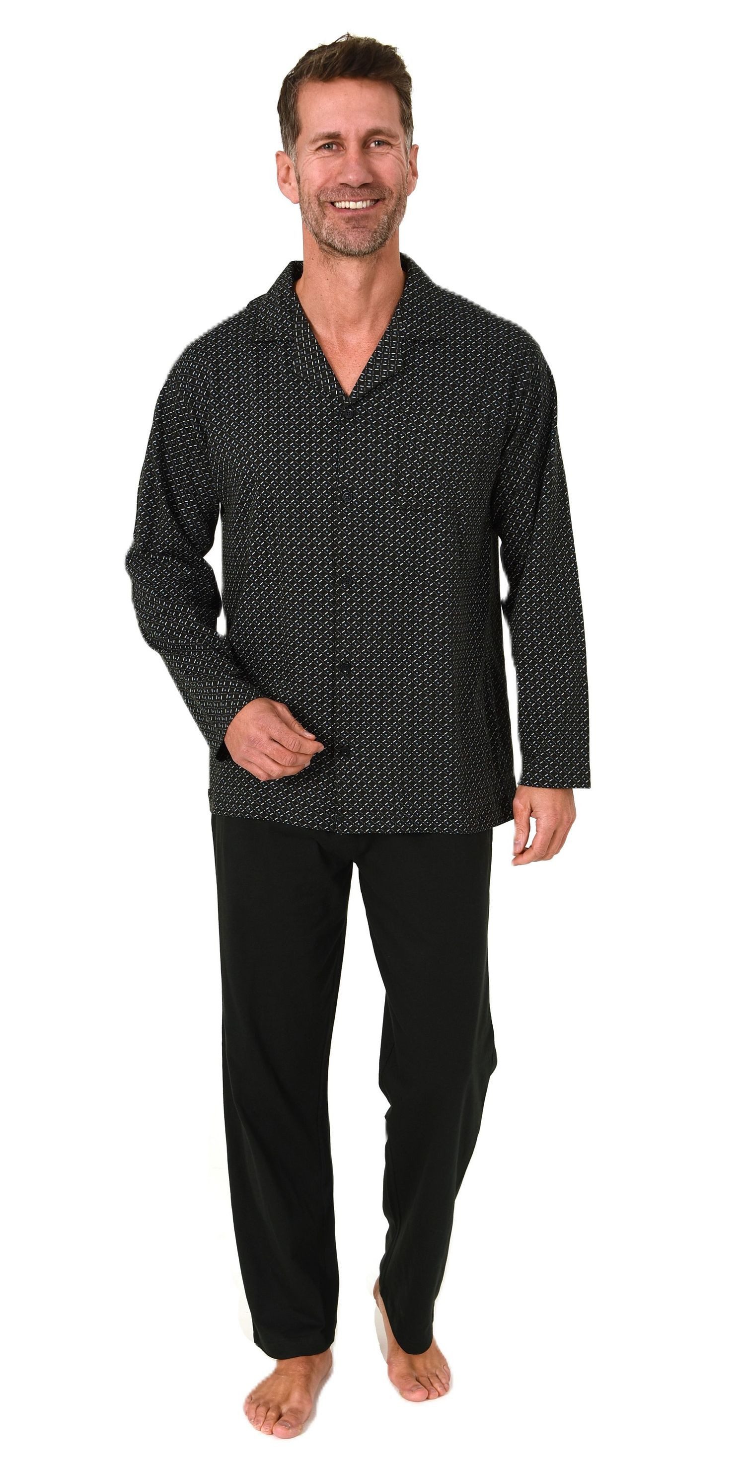 Normann Pyjama Normann Herren Langarm Pyjama günstig online kaufen