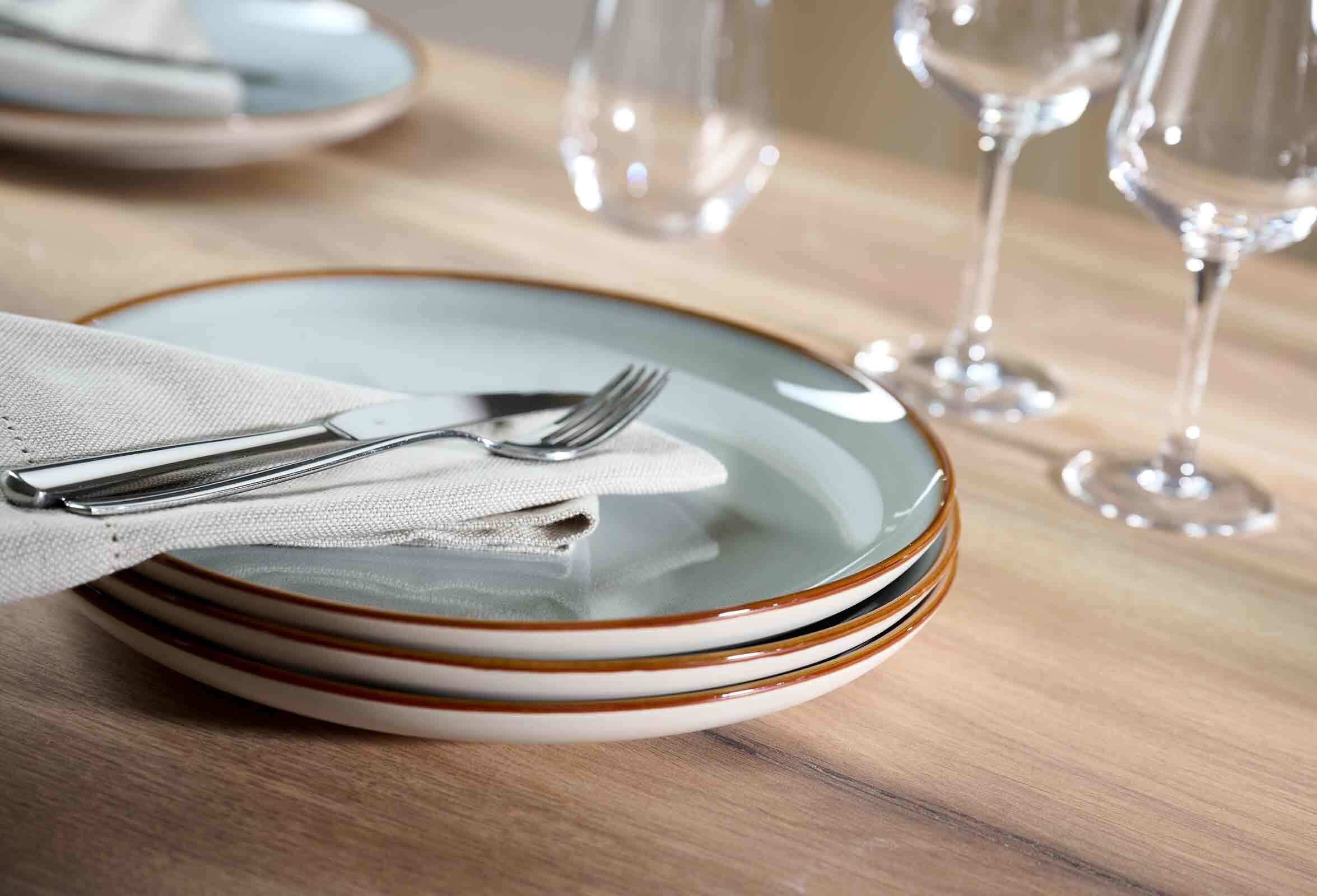 Ritzenhoff & Breker Speiseteller Portofino Speiseteller ø 27,5 cm 6er Set, (6 St)
