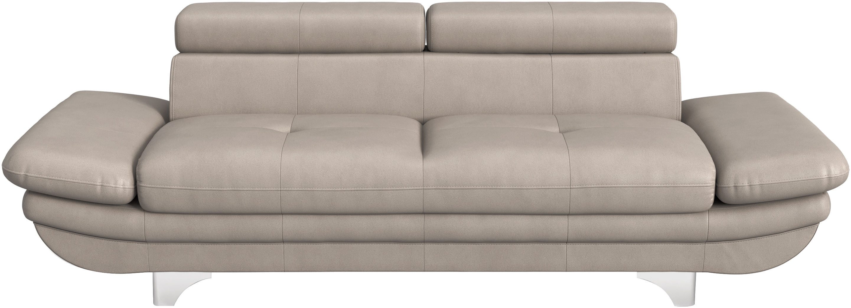 COTTA 3-Sitzer Enterprise, Big-Sofa, mit Armteilverstellung & Kopfteilverstellung