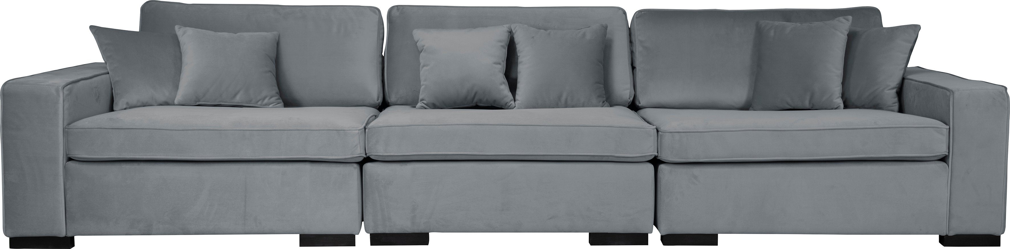 Home affaire 3-Sitzer "Skara", Lounge-Sofa mit Federkernpolsterung, in viel günstig online kaufen