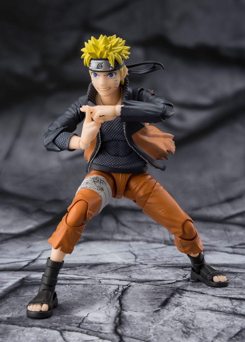 Bandai Tamashii Nations Actionfigur Naruto S.H.Figuarts Actionfigur Naruto Uzomaki The Power To Unite 15 c