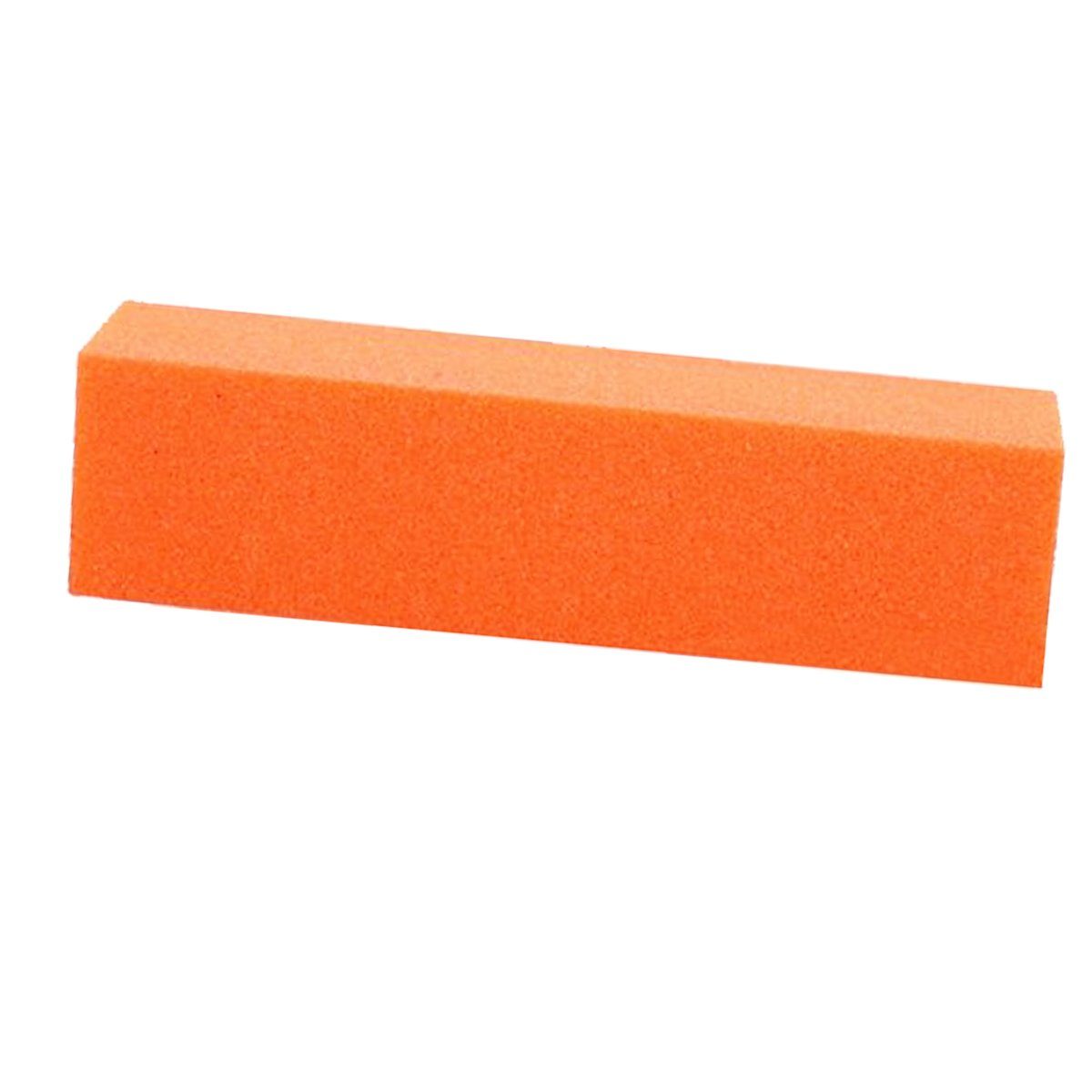 Sun Garden Nails Sandblatt-Nagelfeile für - Buffer Schleifblock Stück 10 Nagelmodellagen Feilblock - Orange