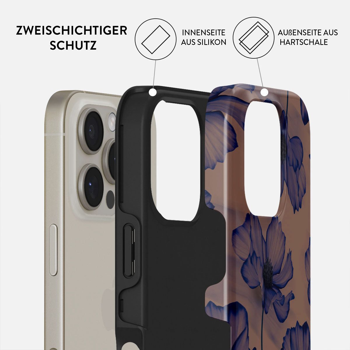 BURGA Backcover Burga Tough Back Cover MagSafe Apple iPhone 16 Pro - Velvet Night