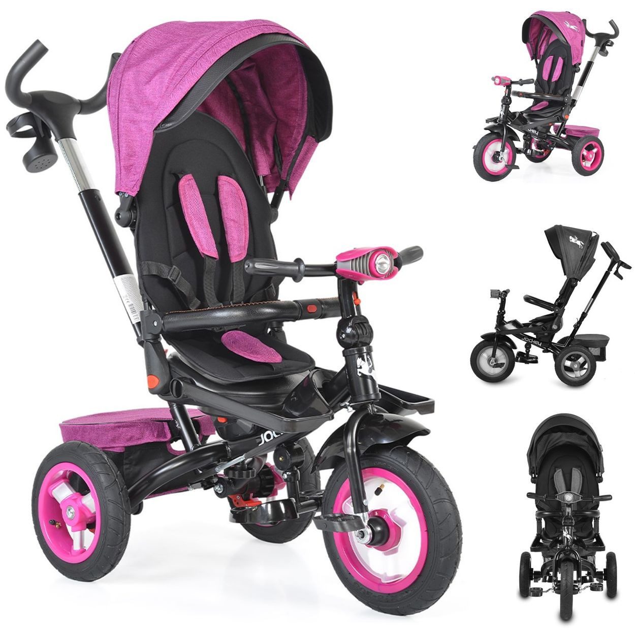 Byox Dreirad Tricycle, Dreirad Jockey, Gummireifen günstig online kaufen