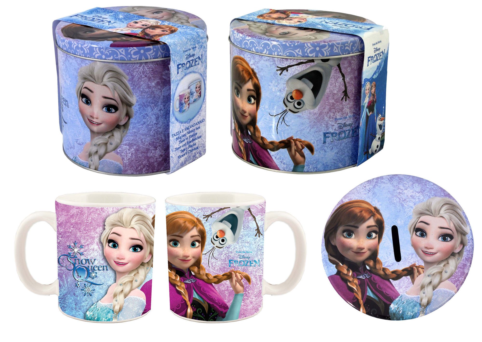Dekoobjekt Geschenk-Set - Geschenk-Set - Anna & Elsa