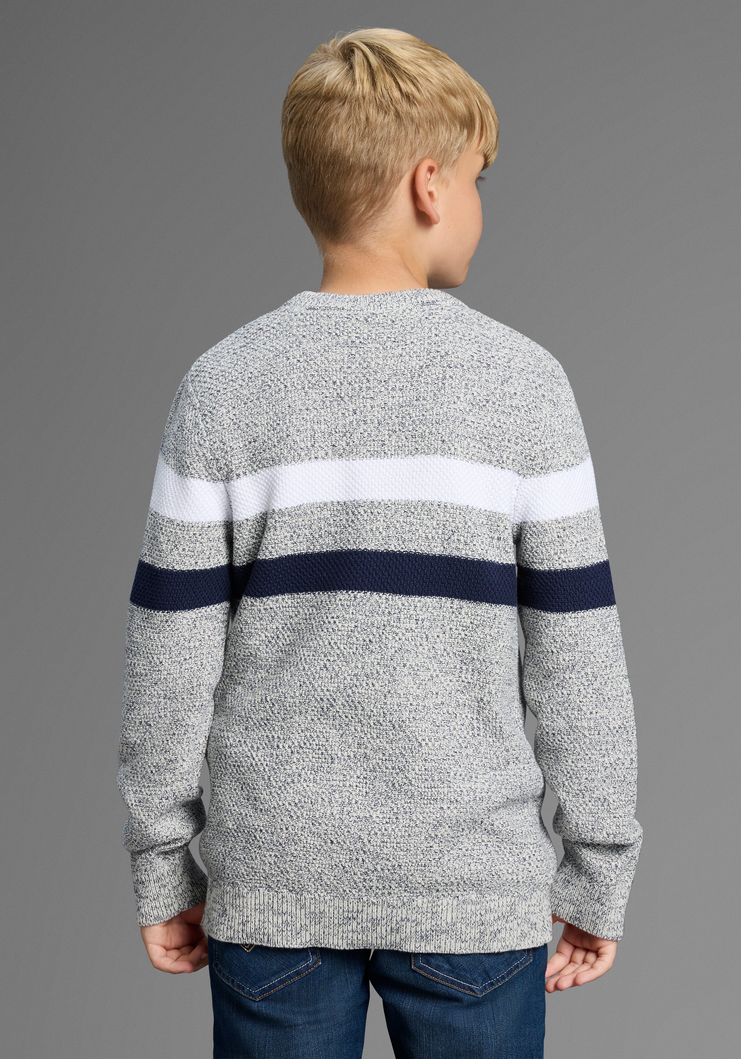 Bruno Banani Strickpullover Ringelpullover NEU: BRUNO günstig online kaufen