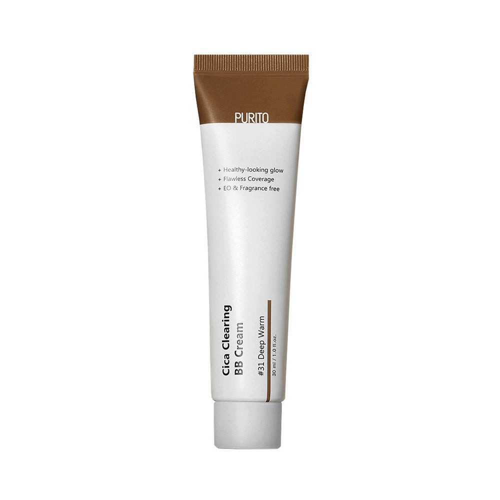 Purito BB-Creme Purito, Cica Clearing BB Cream- #31 (Deep Warm) - 30 ml