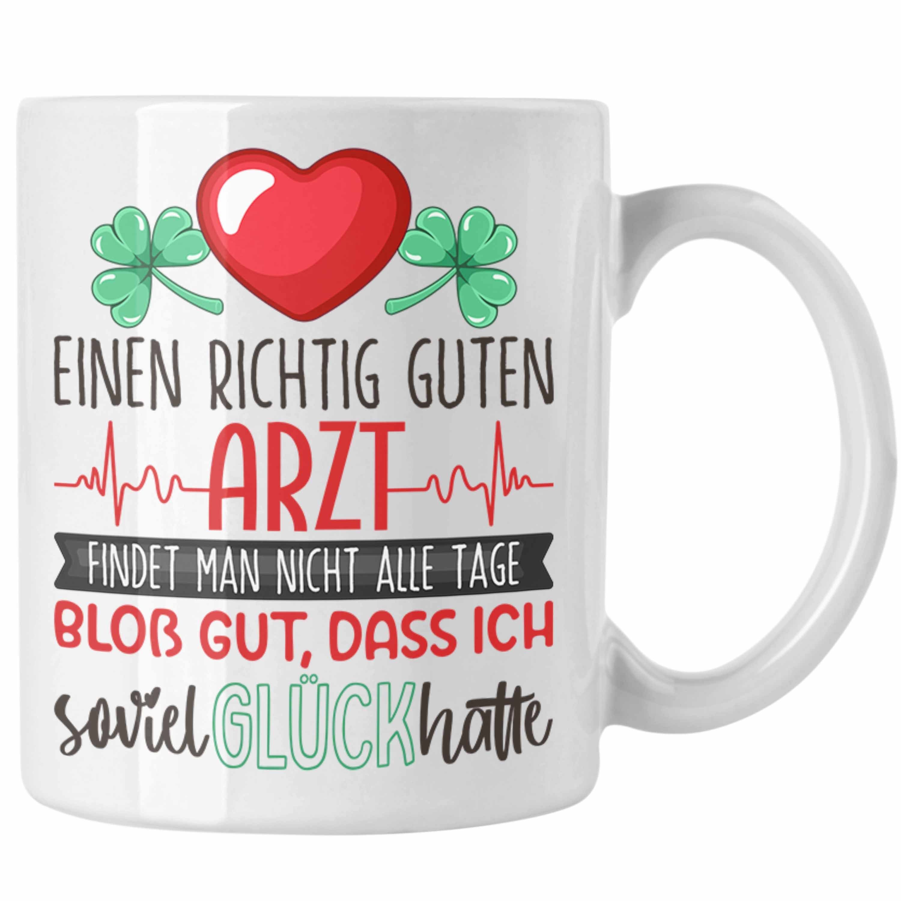 Trendation Tasse Arzt Tasse Geschenk Dankeschön Bester Arzt Der Welt Dankeschön Hausar