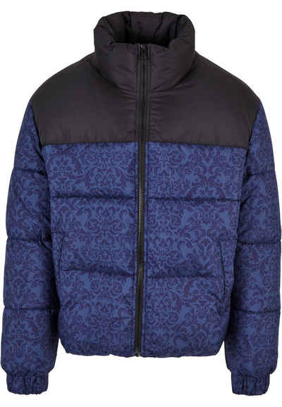 URBAN CLASSICS Winterjacke Urban Classics Herren AOP Retro Puffer Jacket (1-St)