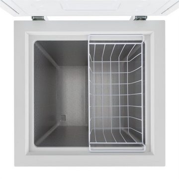 Klarstein Gefrierschrank HEA9-Iceblokk-100 10029353A, 84.5 cm hoch, 54.5 cm breit, Tiefkühlschrank freistehend Gefriertruhe Gefrierschrank groß Kühltruhe