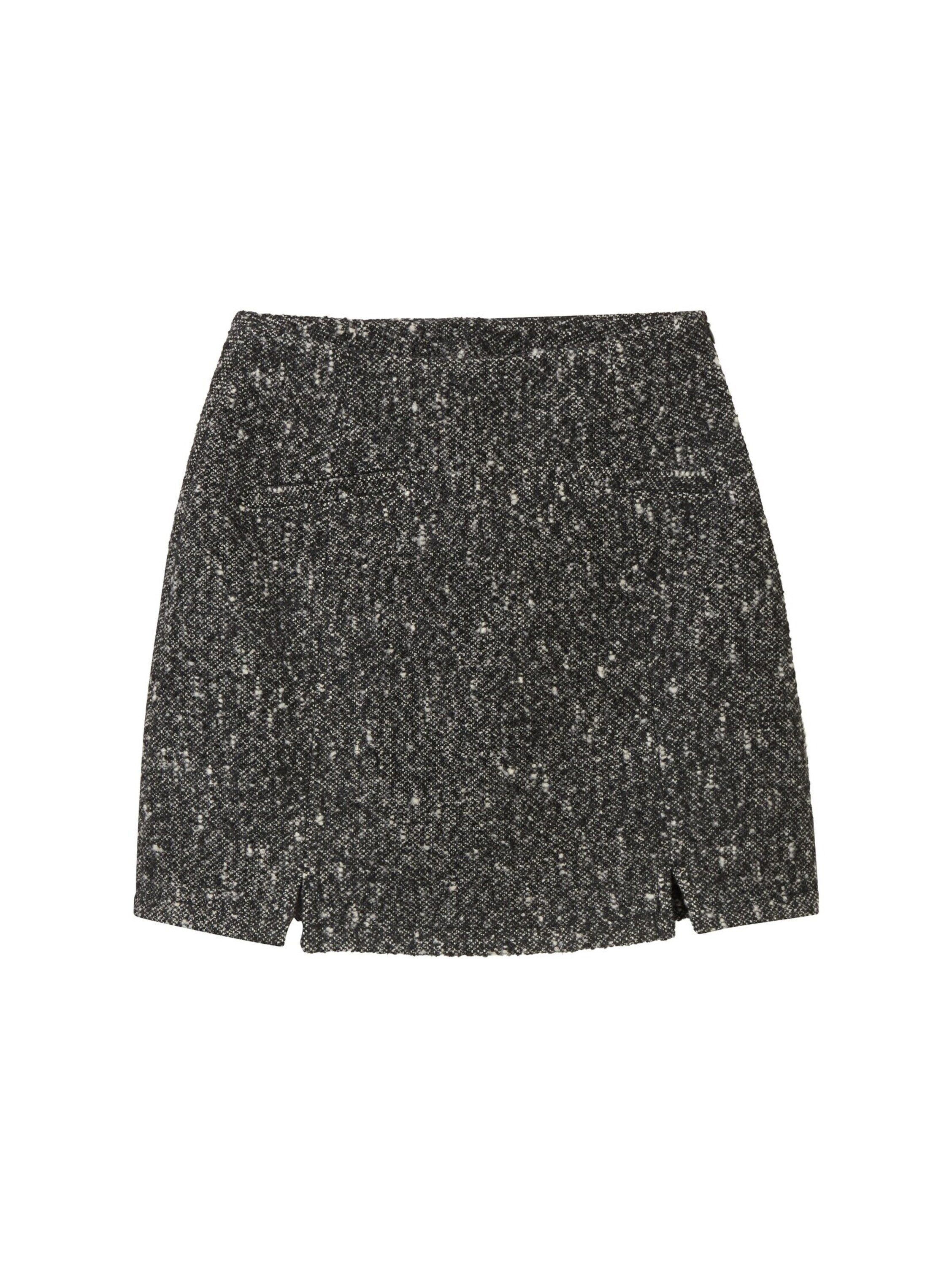 TOM TAILOR Denim Minirock (1-tlg) Plain/ohne Details