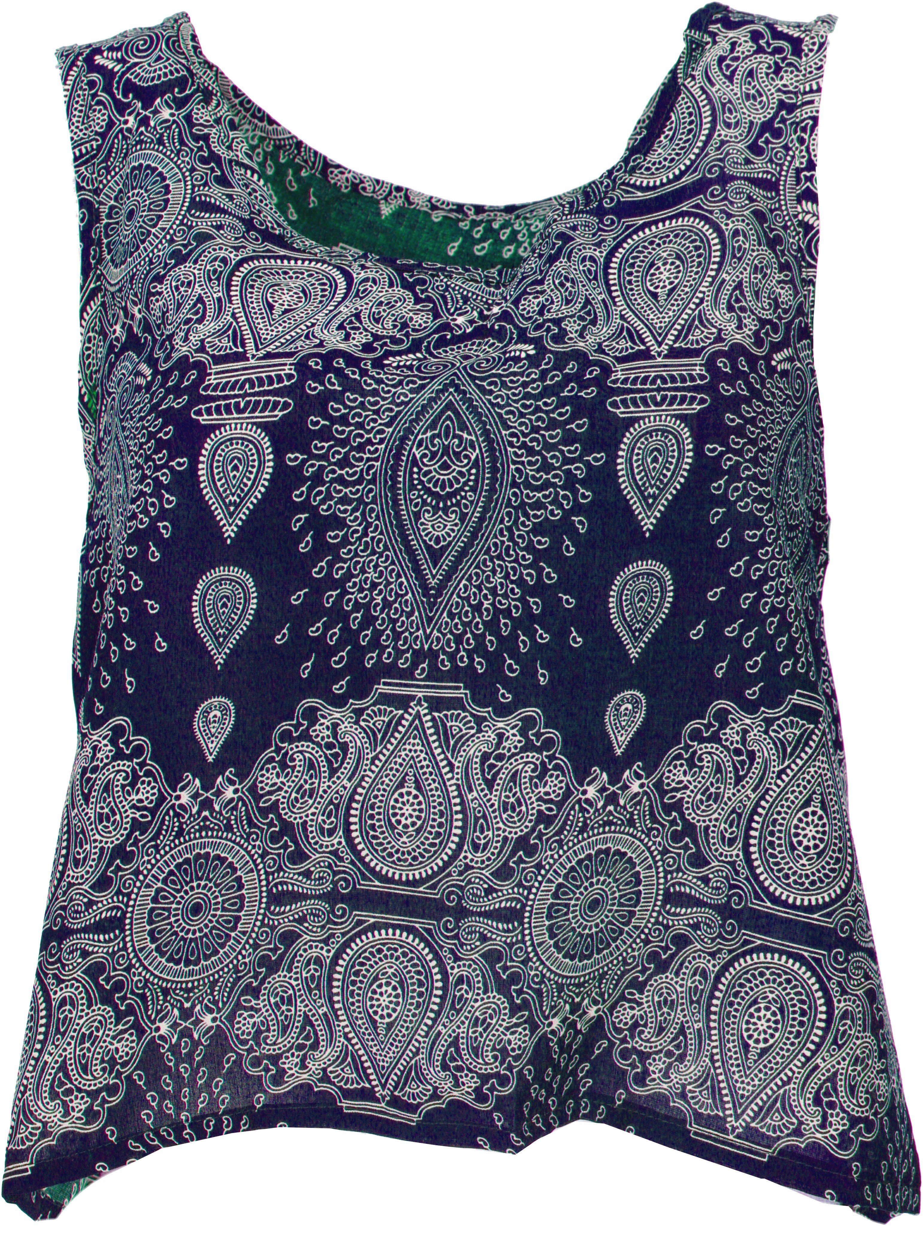 Guru-Shop T-Shirt Boho Sommertop mit offener günstig online kaufen