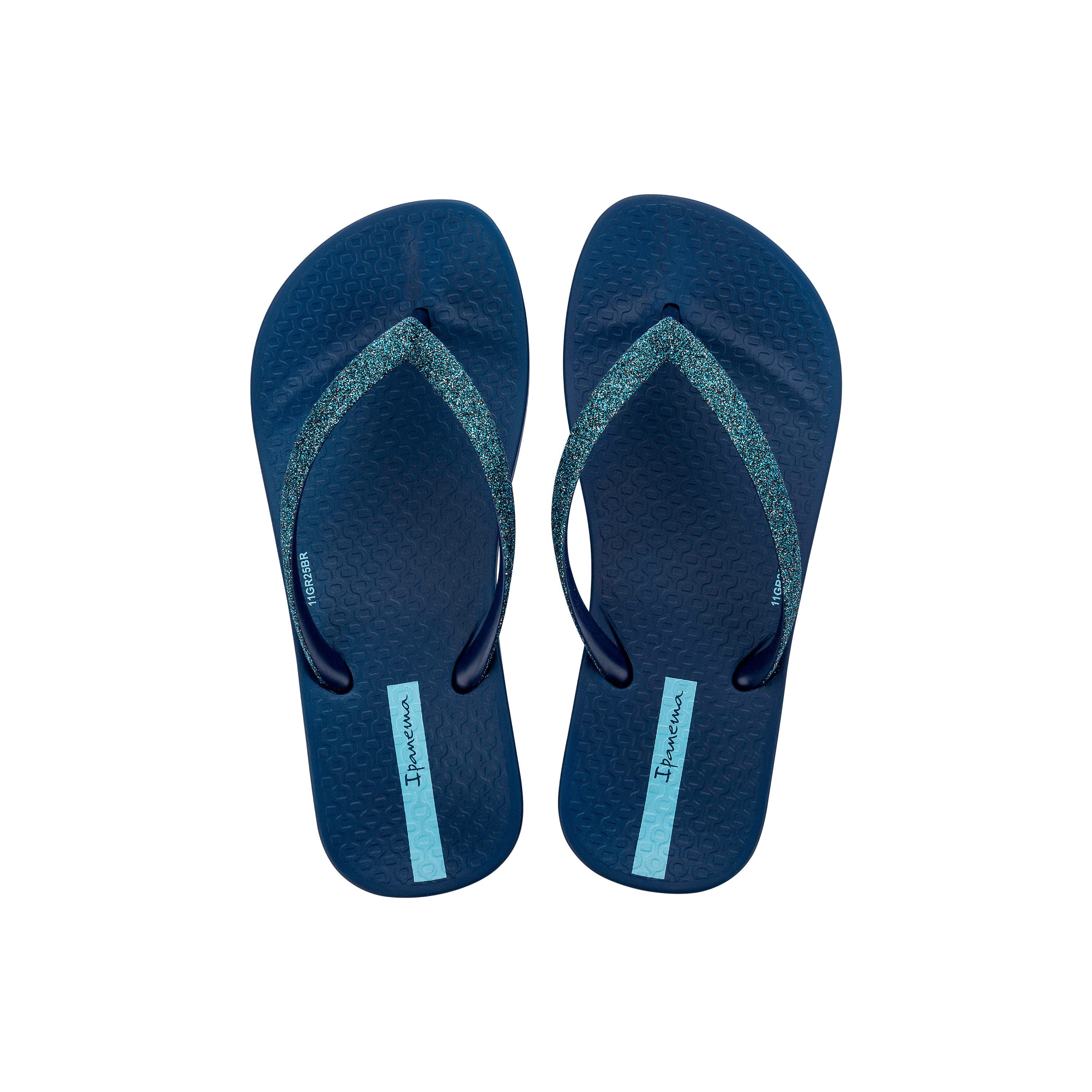 Ipanema ANT LOLITA KIDS - Zehentrenner / Flip Flop Zehentrenner Flip Flops - Glitzer-Riemen - anatomisches Fußbett - rutschfest