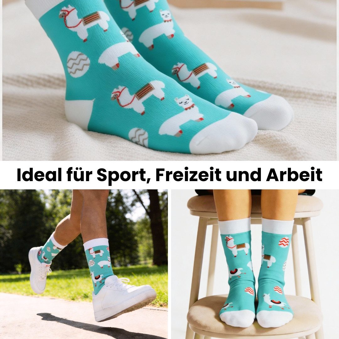 TwoSocks Freizeitsocken Ostern Socken Alpaka Socken Damen & Herren Baumwolle, Einheitsgröße