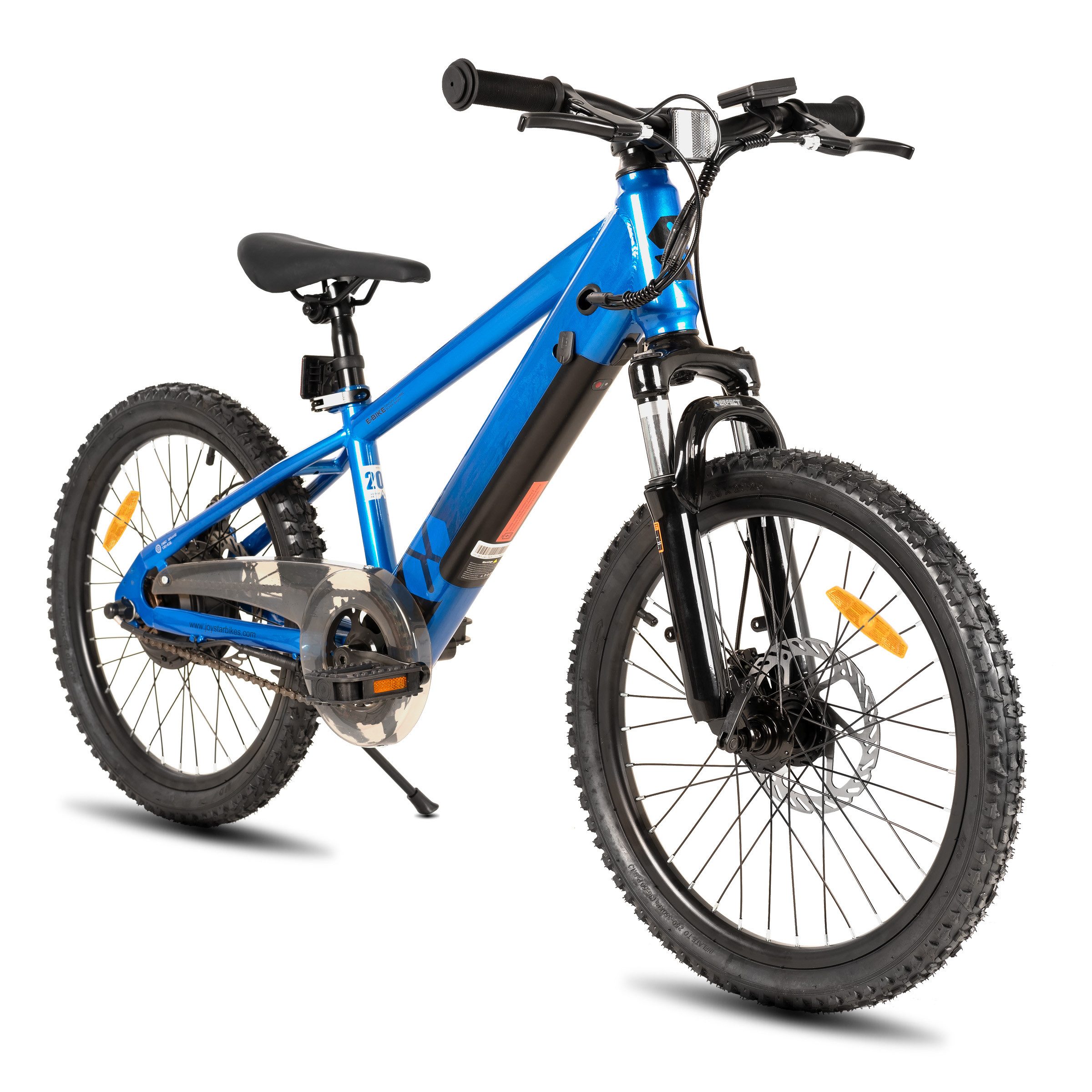 HILAND E-Bike 20/24 Zoll E‑Mountainbike 24V 250W Akku abnehmbar Kinder u. Erwachsene, Heckmotor, 124,8 Wh