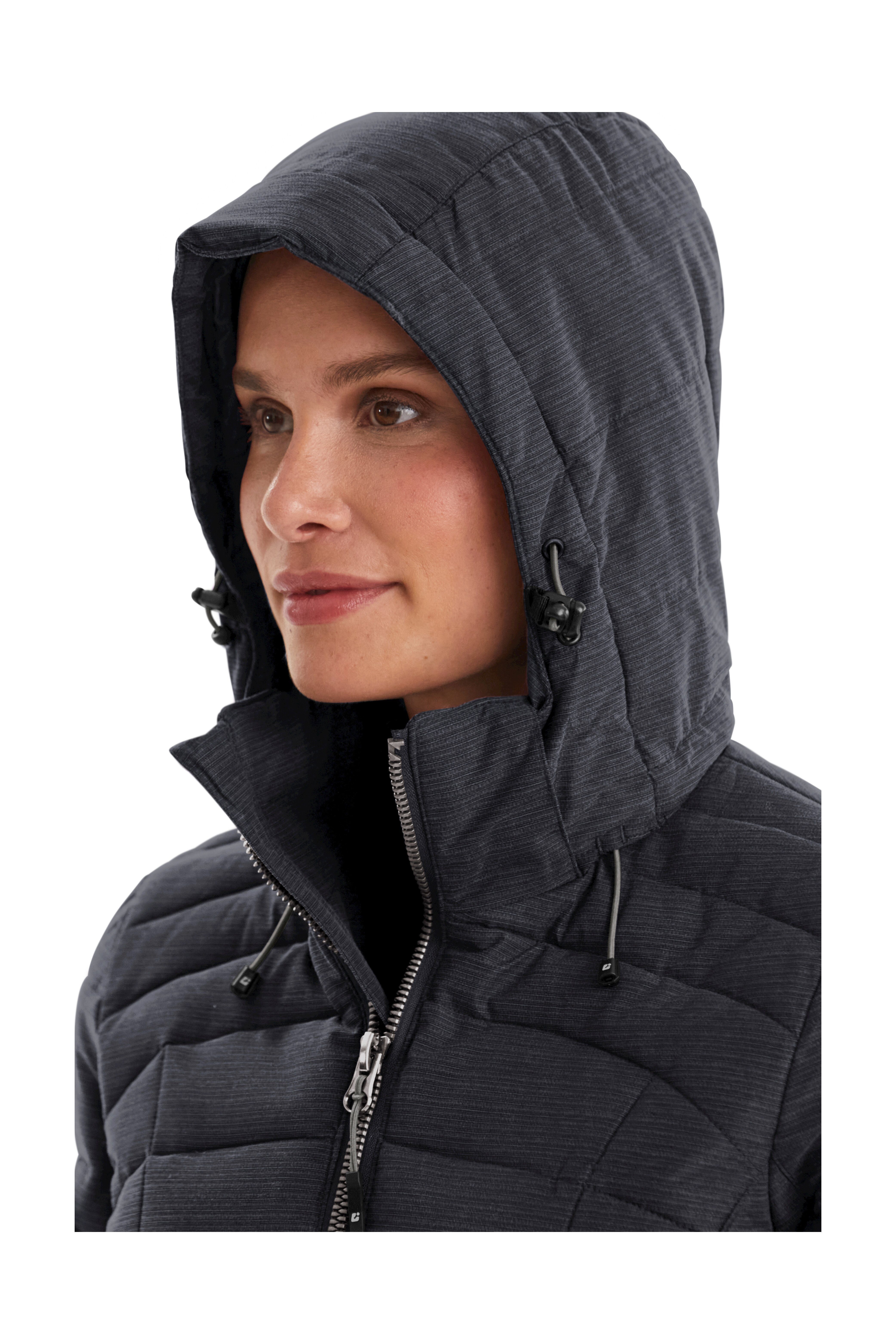 Skane PRK Killtec WMN Quilted schwarz Steppmantel