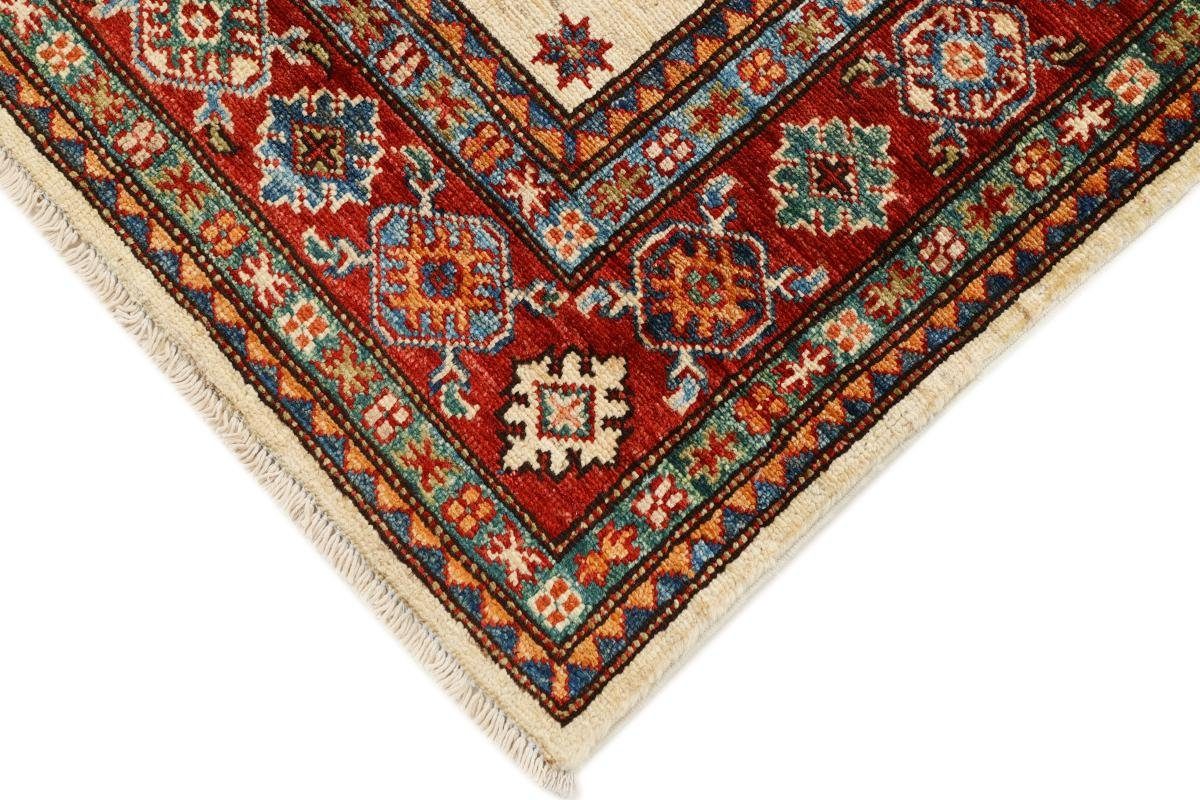 Höhe: 122x183 Orientteppich 5 Nain Handgeknüpfter Kazak Orientteppich, mm Super rechteckig, Trading,