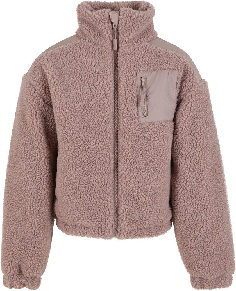URBAN CLASSICS Wolljacke Girls Sherpa Mix Jacket