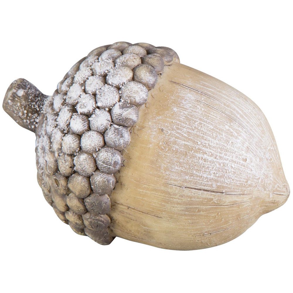 MICA Weihnachtsfigur Deko-Eichel - aus Polyresin - 6 x 6 x 8,5 cm
