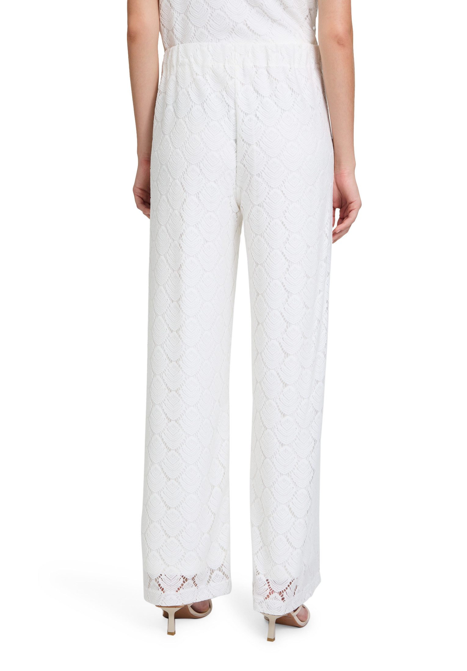 Betty&Co Schlupfhose Damen mit Lochmuster Material