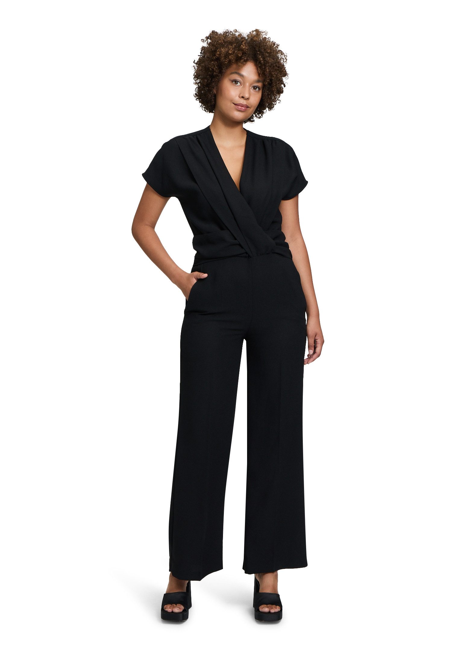 Cartoon Overall Damen Jumpsuit mit Raffung (1-tlg) Design günstig online kaufen