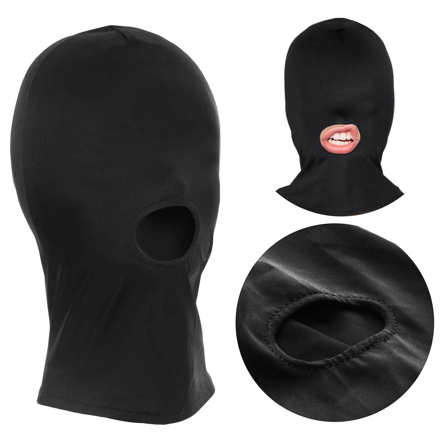 & Erotik-Maske BDSM Fetisch Maske Erotische Bondage Goods+Gadgets Maske,