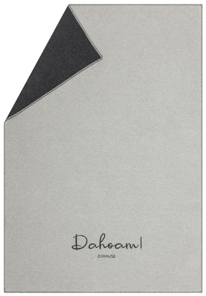 Wohndecke Sylt 'Dahoam' 140 x 200 cm, DAVID FUSSENEGGER